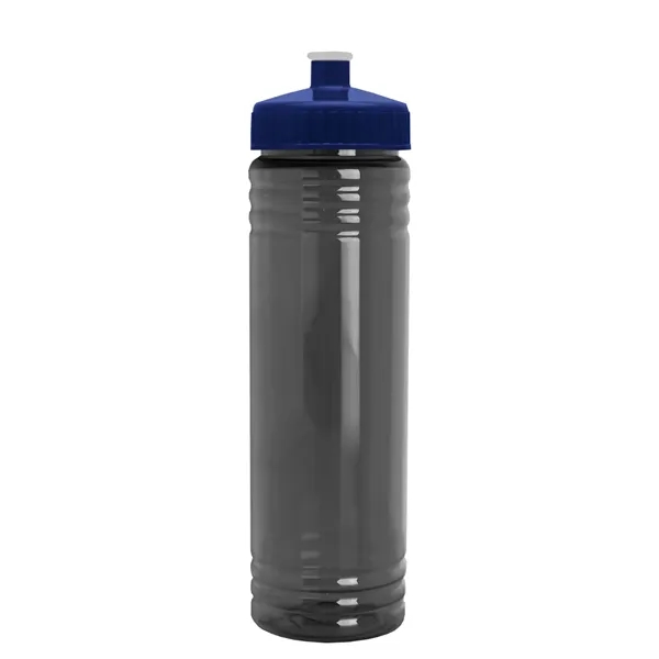 24 oz. Slim Fit UpCycle rPET Bottle with Push-Pull Lid. Molded... from ASI 40480 Koozie Group
