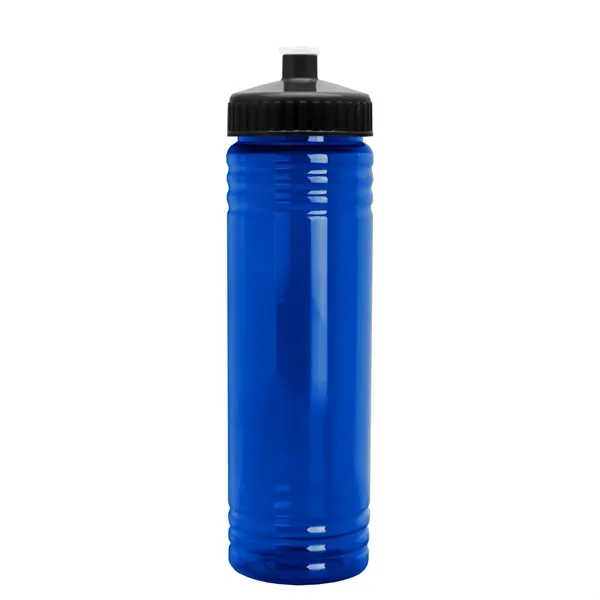 24 oz. Slim Fit UpCycle rPET Bottle with Push-Pull Lid. Molded... from ASI 40480 Koozie Group