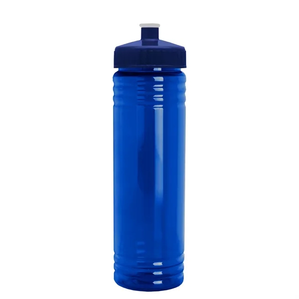 24 oz. Slim Fit UpCycle rPET Bottle with Push-Pull Lid. Molded... from ASI 40480 Koozie Group