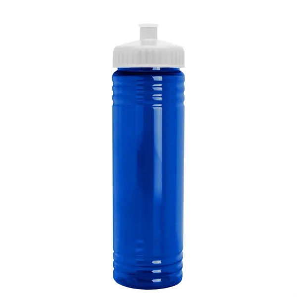 24 oz. Slim Fit UpCycle rPET Bottle with Push-Pull Lid. Molded... from ASI 40480 Koozie Group