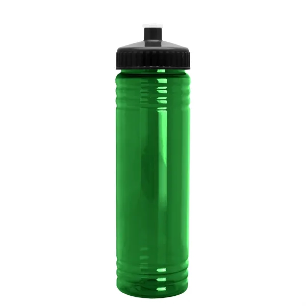 24 oz. Slim Fit UpCycle rPET Bottle with Push-Pull Lid. Molded... from ASI 40480 Koozie Group