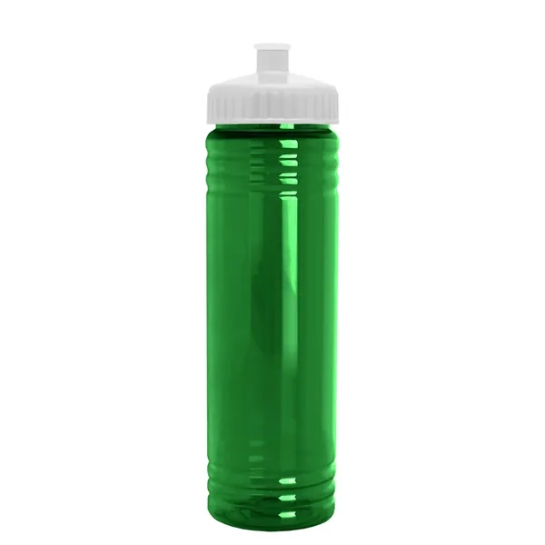 24 oz. Slim Fit UpCycle rPET Bottle with Push-Pull Lid. Molded... from ASI 40480 Koozie Group