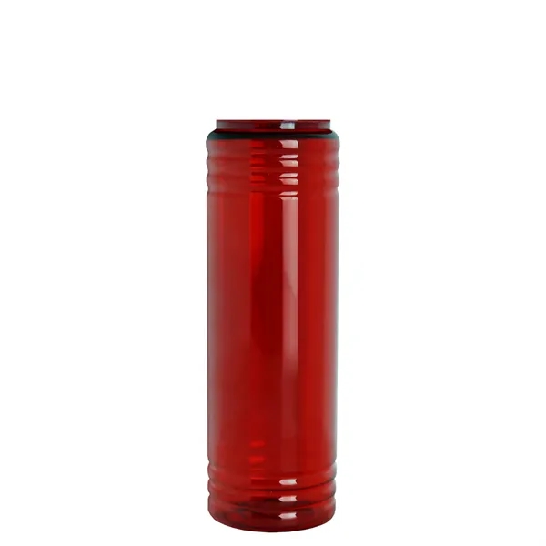 24 oz. Slim Fit UpCycle rPET Bottle with Push-Pull Lid. Molded... from ASI 40480 Koozie Group
