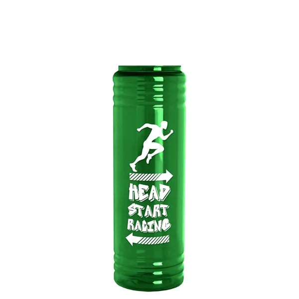 24 oz. Slim Fit UpCycle rPET Bottle with Push-Pull Lid. Molded... from ASI 40480 Koozie Group