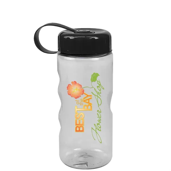 Mini mountain bottle, 22 oz., with tethered lid.... from ASI 40480 Koozie Group