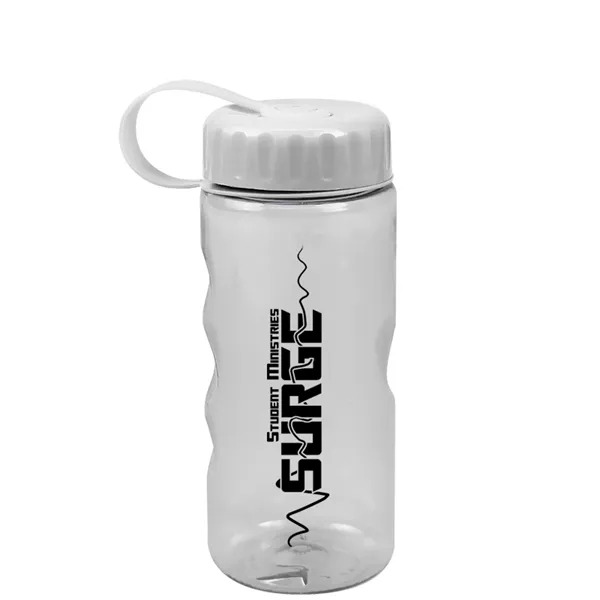 Mini mountain bottle, 22 oz., with tethered lid.... from ASI 40480 Koozie Group