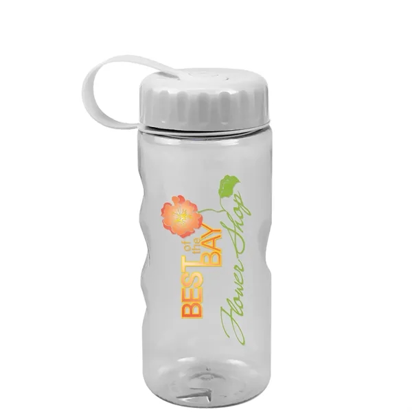 Mini mountain bottle, 22 oz., with tethered lid.... from ASI 40480 Koozie Group