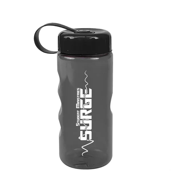 Mini mountain bottle, 22 oz., with tethered lid.... from ASI 40480 Koozie Group