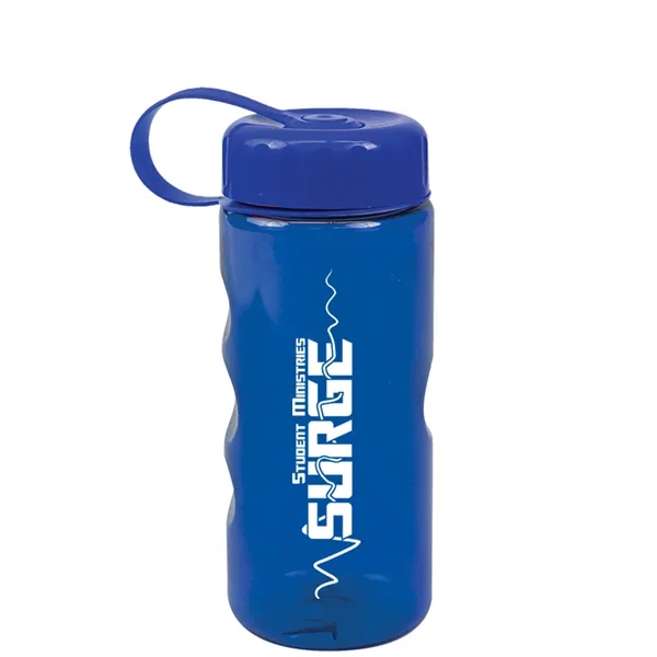 Mini mountain bottle, 22 oz., with tethered lid.... from ASI 40480 Koozie Group
