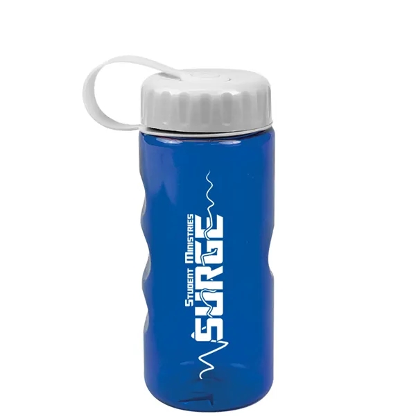 Mini mountain bottle, 22 oz., with tethered lid.... from ASI 40480 Koozie Group