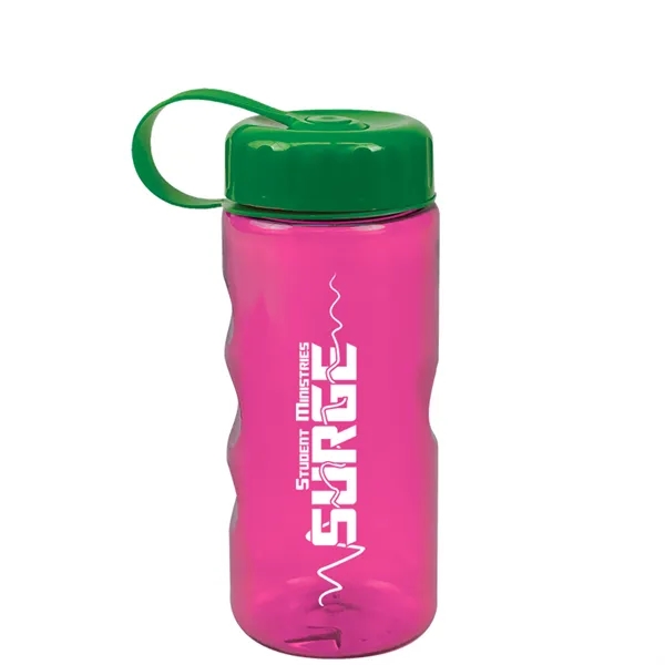 Mini mountain bottle, 22 oz., with tethered lid.... from ASI 40480 Koozie Group