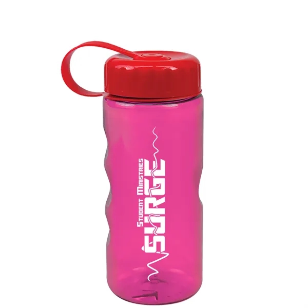 Mini mountain bottle, 22 oz., with tethered lid.... from ASI 40480 Koozie Group
