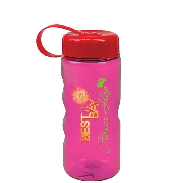 Mini mountain bottle, 22 oz., with tethered lid.... from ASI 40480 Koozie Group