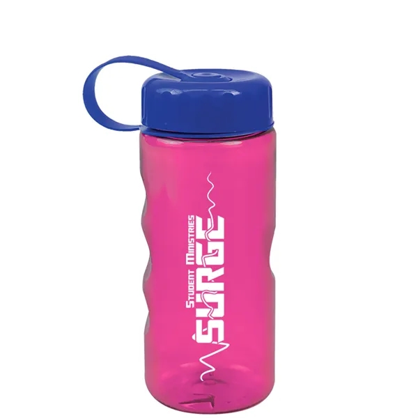 Mini mountain bottle, 22 oz., with tethered lid.... from ASI 40480 Koozie Group