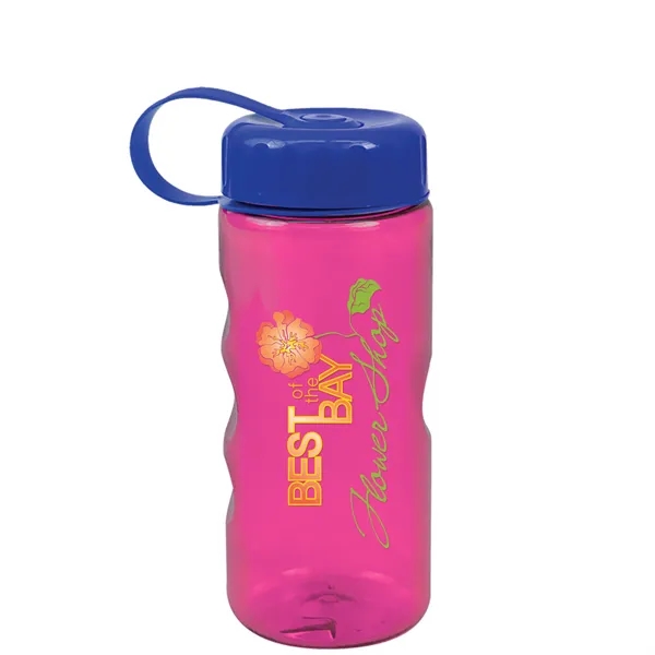 Mini mountain bottle, 22 oz., with tethered lid.... from ASI 40480 Koozie Group