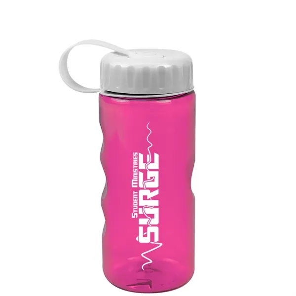 Mini mountain bottle, 22 oz., with tethered lid.... from ASI 40480 Koozie Group