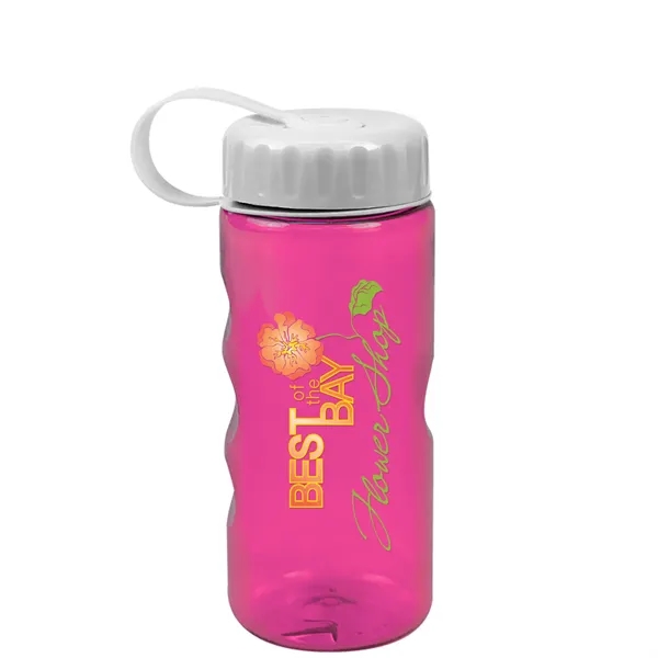 Mini mountain bottle, 22 oz., with tethered lid.... from ASI 40480 Koozie Group
