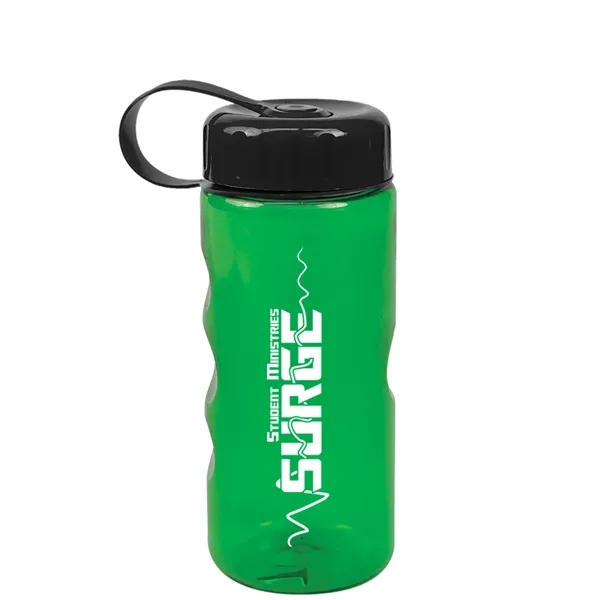 Mini mountain bottle, 22 oz., with tethered lid.... from ASI 40480 Koozie Group