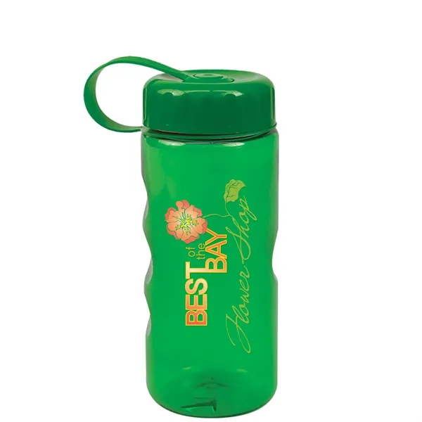 Mini mountain bottle, 22 oz., with tethered lid.... from ASI 40480 Koozie Group