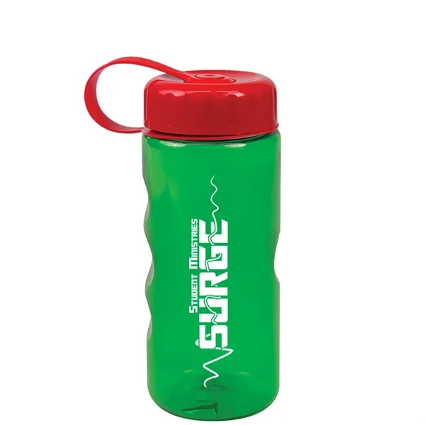 Mini mountain bottle, 22 oz., with tethered lid.... from ASI 40480 Koozie Group