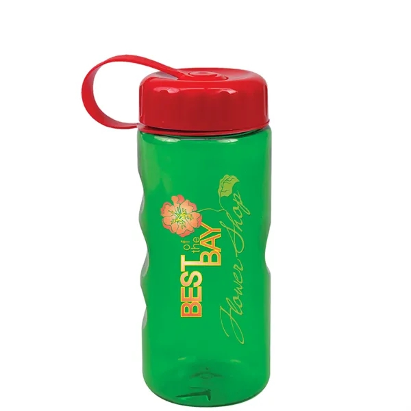 Mini mountain bottle, 22 oz., with tethered lid.... from ASI 40480 Koozie Group