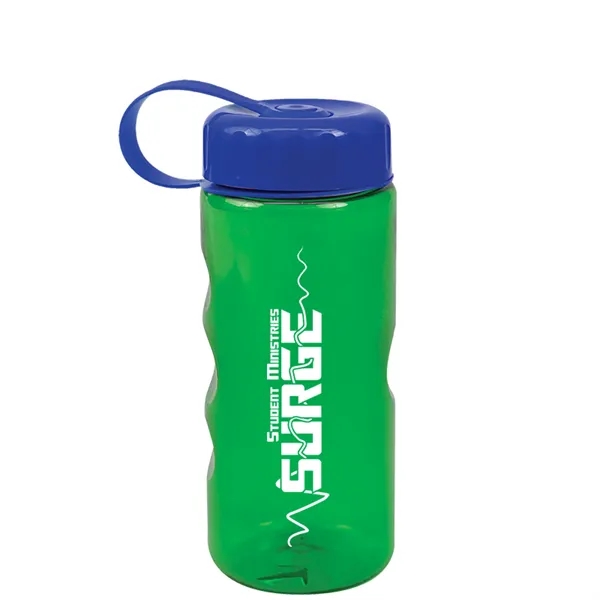 Mini mountain bottle, 22 oz., with tethered lid.... from ASI 40480 Koozie Group
