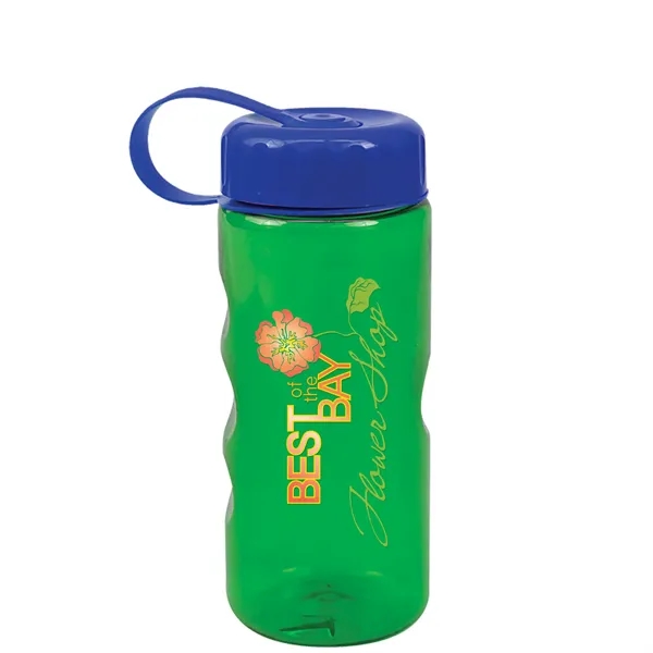 Mini mountain bottle, 22 oz., with tethered lid.... from ASI 40480 Koozie Group
