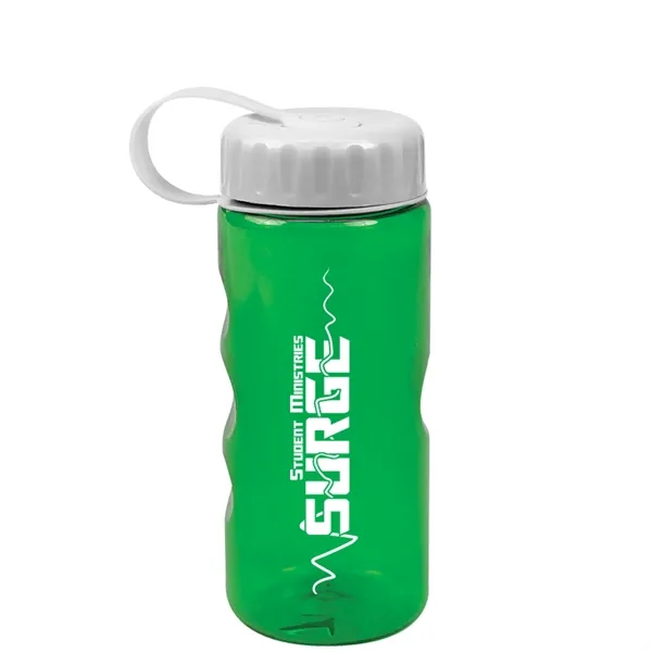 Mini mountain bottle, 22 oz., with tethered lid.... from ASI 40480 Koozie Group