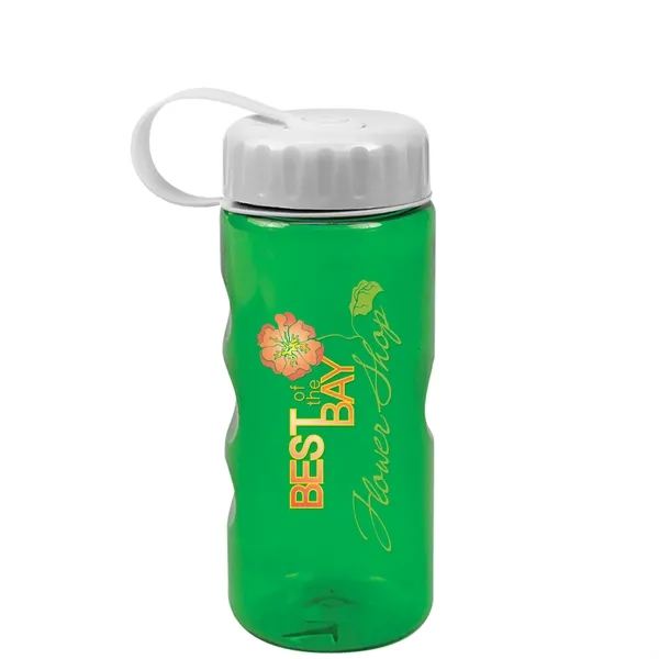Mini mountain bottle, 22 oz., with tethered lid.... from ASI 40480 Koozie Group