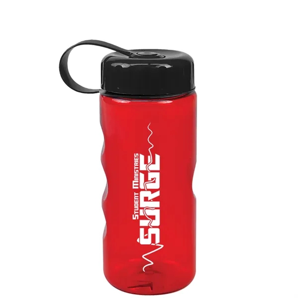 Mini mountain bottle, 22 oz., with tethered lid.... from ASI 40480 Koozie Group
