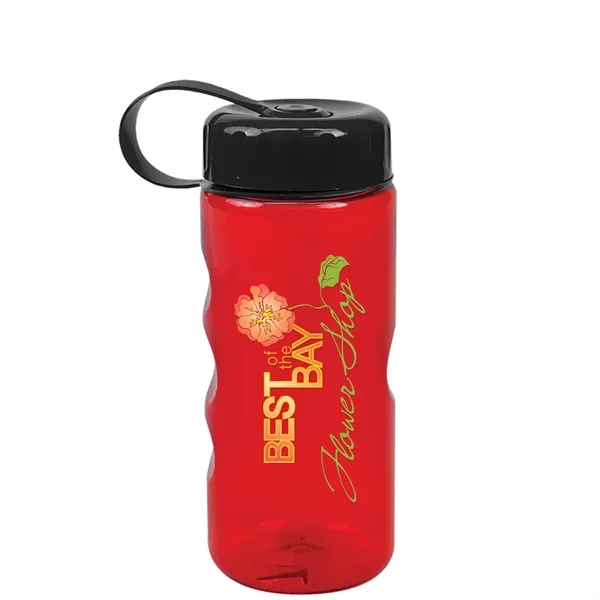 Mini mountain bottle, 22 oz., with tethered lid.... from ASI 40480 Koozie Group