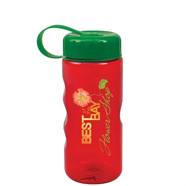 Mini mountain bottle, 22 oz., with tethered lid.... from ASI 40480 Koozie Group