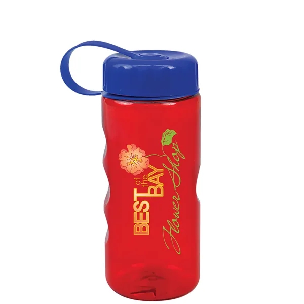 Mini mountain bottle, 22 oz., with tethered lid.... from ASI 40480 Koozie Group