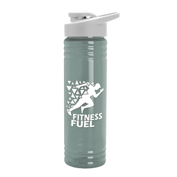 24 oz. Slim Fit UpCycle rPET Bottle with Drink-thru lid. Molded... from ASI 40480 Koozie Group
