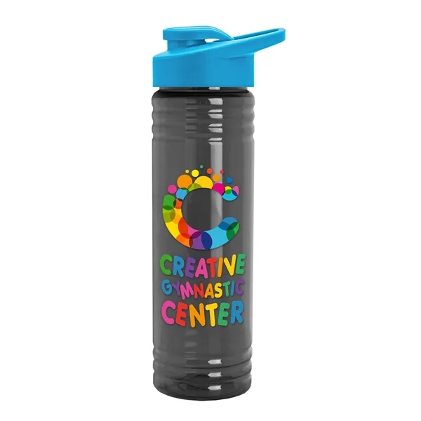 24 oz. Slim Fit UpCycle rPET Bottle with Drink-thru lid. Molded... from ASI 40480 Koozie Group