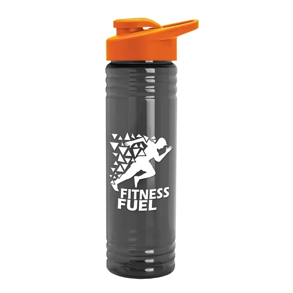 24 oz. Slim Fit UpCycle rPET Bottle with Drink-thru lid. Molded... from ASI 40480 Koozie Group