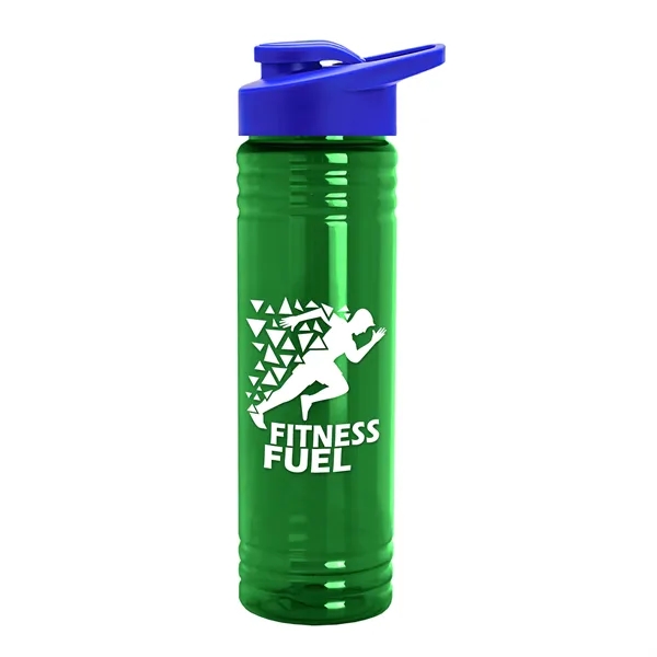24 oz. Slim Fit UpCycle rPET Bottle with Drink-thru lid. Molded... from ASI 40480 Koozie Group