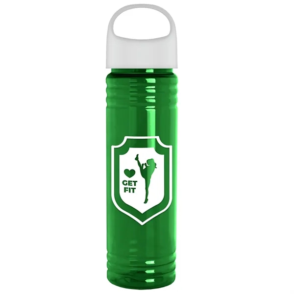 Molded in 100% Post-consumer Recycled PETE. Slim Cylinder Design 24 oz.... from ASI 40480 Koozie Group