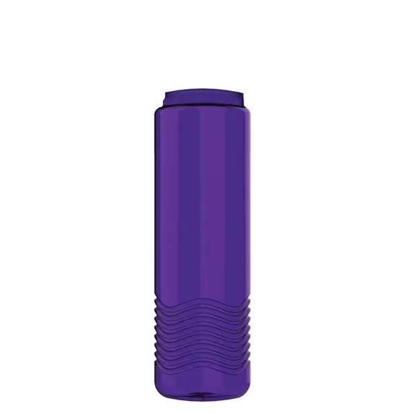 Wave - 24 oz Bottle -Ring Straw Lid... from ASI 40480 Koozie Group