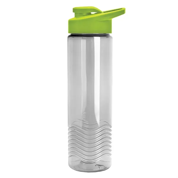New Slim Cylinder Design 24 oz. Transparent Sport Bottle with Drink-Thru... from ASI 40480 Koozie Group