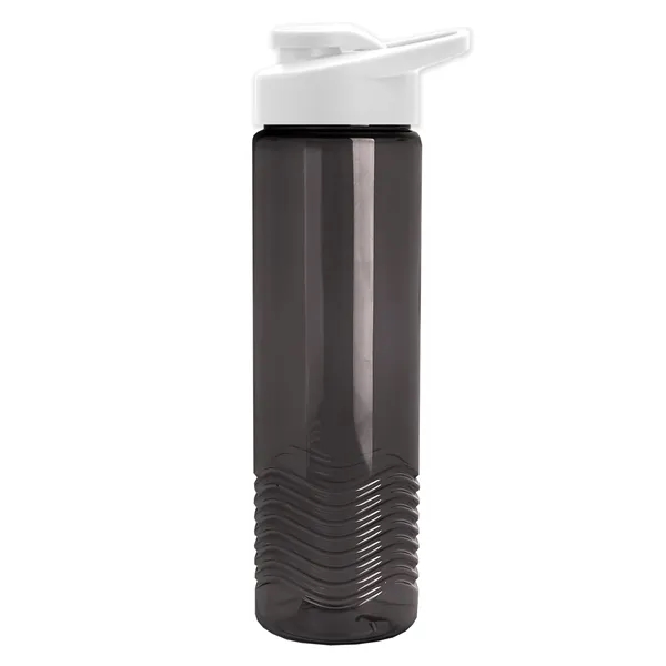 New Slim Cylinder Design 24 oz. Transparent Sport Bottle with Drink-Thru... from ASI 40480 Koozie Group