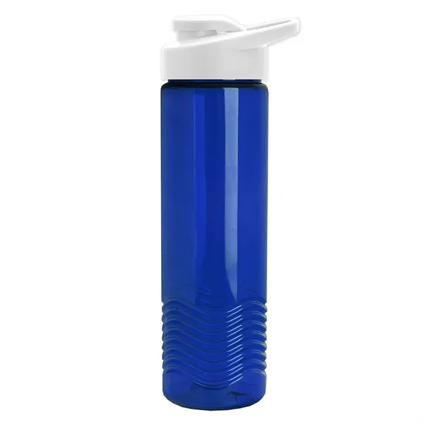 New Slim Cylinder Design 24 oz. Transparent Sport Bottle with Drink-Thru... from ASI 40480 Koozie Group