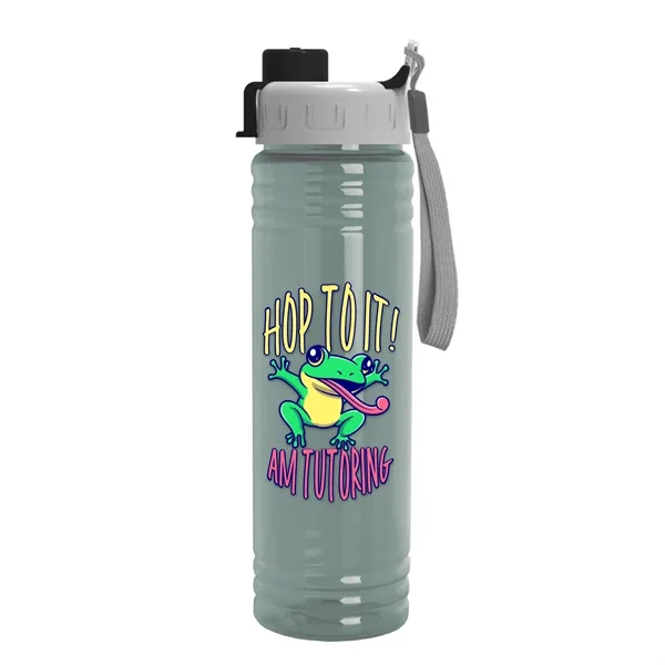 24 oz. Slim Fit UpCycle RPET Bottles with Quick Snap Lid... from ASI 40480 Koozie Group