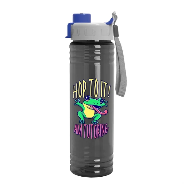 24 oz. Slim Fit UpCycle RPET Bottles with Quick Snap Lid... from ASI 40480 Koozie Group