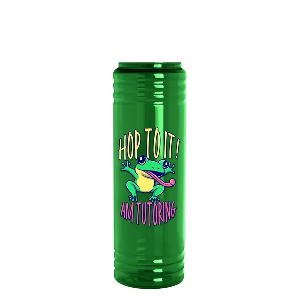 24 oz. Slim Fit UpCycle RPET Bottles with Quick Snap Lid... from ASI 40480 Koozie Group