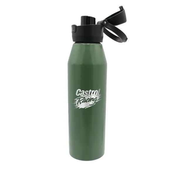 25 oz. Recycled Aluminum Bottle with Chug Lid, Laser Engrave... from ASI 30270 Aakron Line