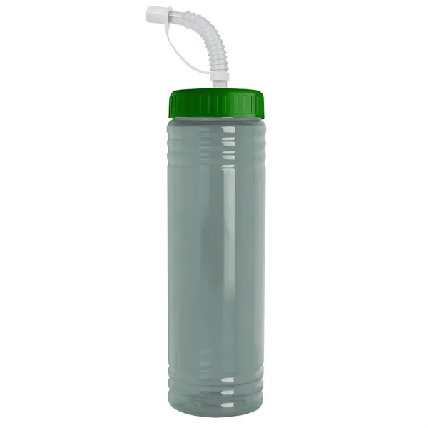 24 oz. Slim Fit UpCycle RPET Bottle with Straw Lid.... from ASI 40480 Koozie Group