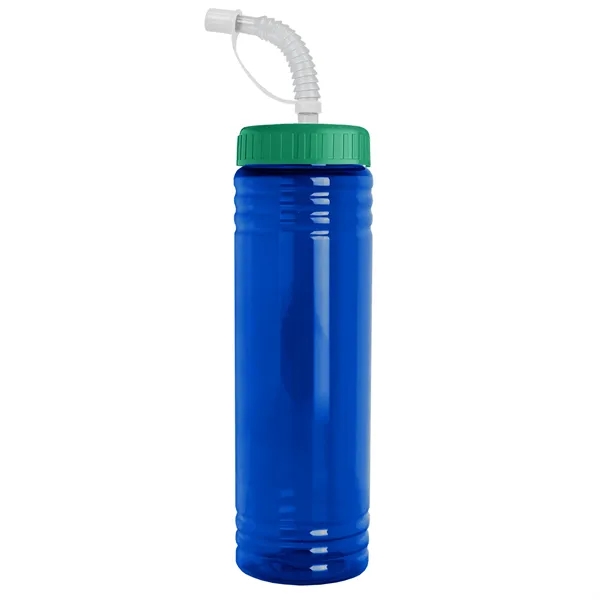 24 oz. Slim Fit UpCycle RPET Bottle with Straw Lid.... from ASI 40480 Koozie Group