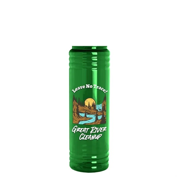 24 oz. Slim Fit UpCycle RPET Bottle with Straw Lid.... from ASI 40480 Koozie Group