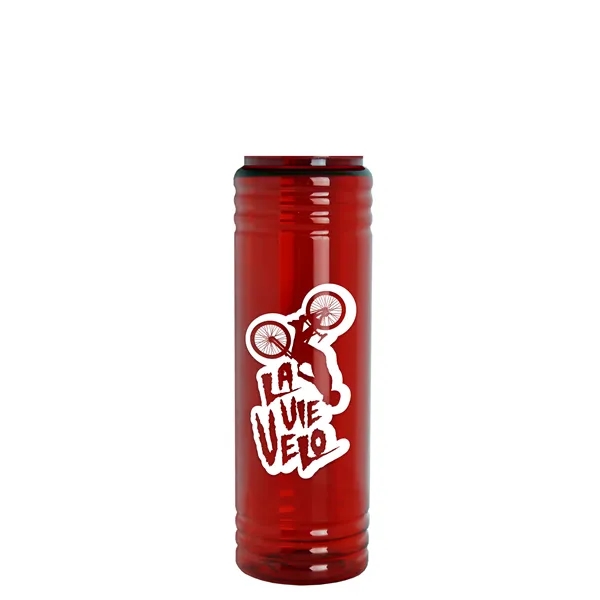 24 oz. Slim Fit UpCycle RPET Bottle with Straw Lid.... from ASI 40480 Koozie Group